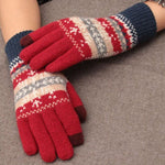 Varme Strikkede Handsker