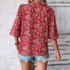 Casual Loose Floral Blus