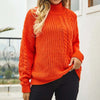 Casual Cable Knit Sweater