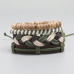 Vintage Woven Bracelet Set