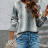 Sweter z gradientu gradientowy