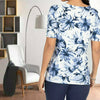 Casual Floral Print T-Shirt