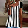 Black And White Striped T-Shirt
