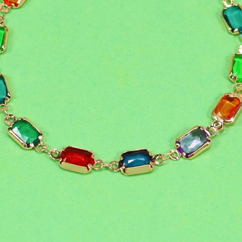 Vintage Colorful Necklace