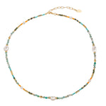 Boho Colorful Beaded Necklace