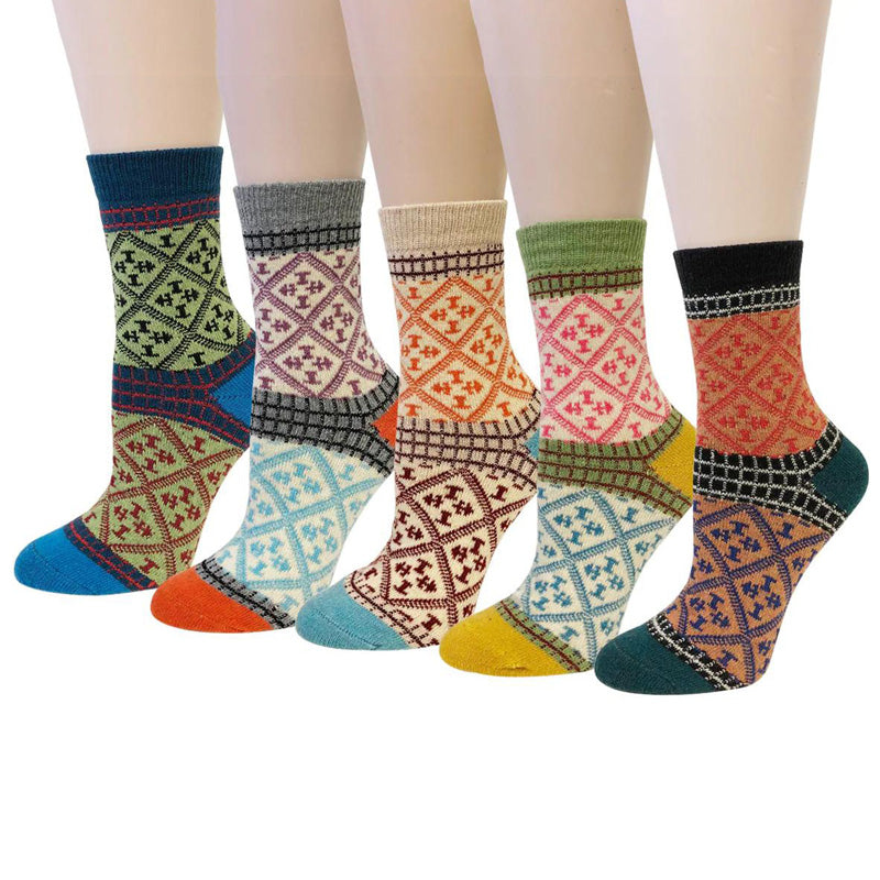 Förpackning om 5 par Vintage Socks (Pairs)