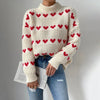 Casual Heart Knit tröja