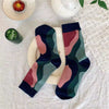 Vintage Farveblok Sokker