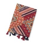 Vintage Tørklæde I Etnisk Stil