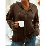 Fashion Solid Knitted Cardigan