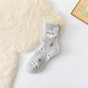 Varm katteprint sokker