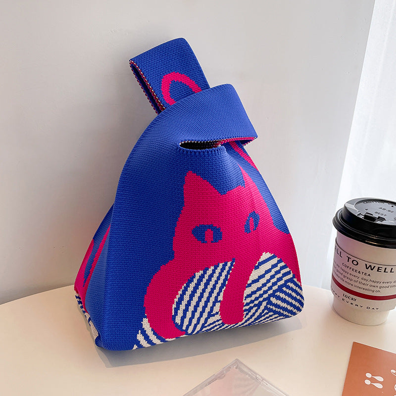 Creative Cat Pattern Handbag