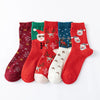 Pack of 5 Pairs of Christmas Socks