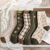 Pack of 5 Pairs of Vintage Socks