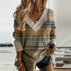 Patchwork Casual Knited Sweter