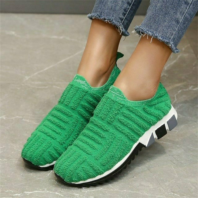 Casual Solid Breathable Sneakers