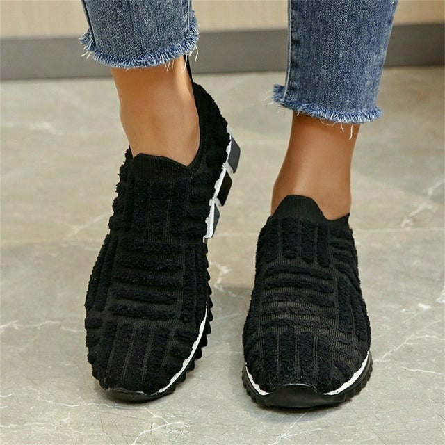 Casual Solid Breathable Sneakers