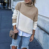 Swichic Sweaters Khaki / S Casual Sweater